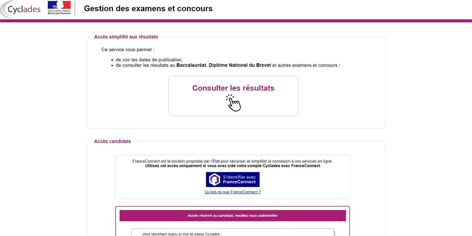 Compte Cyclades